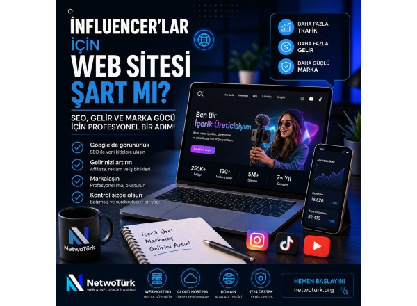 Influencer’ların Web Sitesi Olmalı mı?